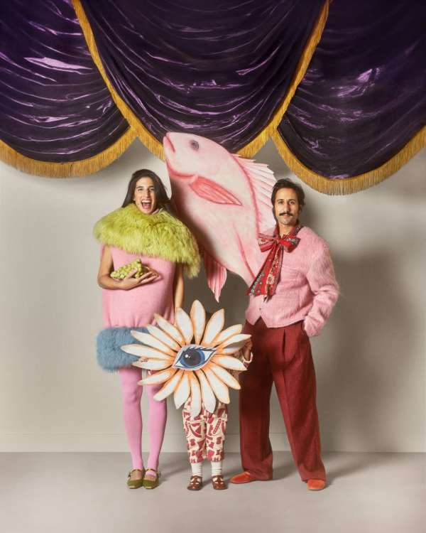 A poetic fashion series featuring the coupl...