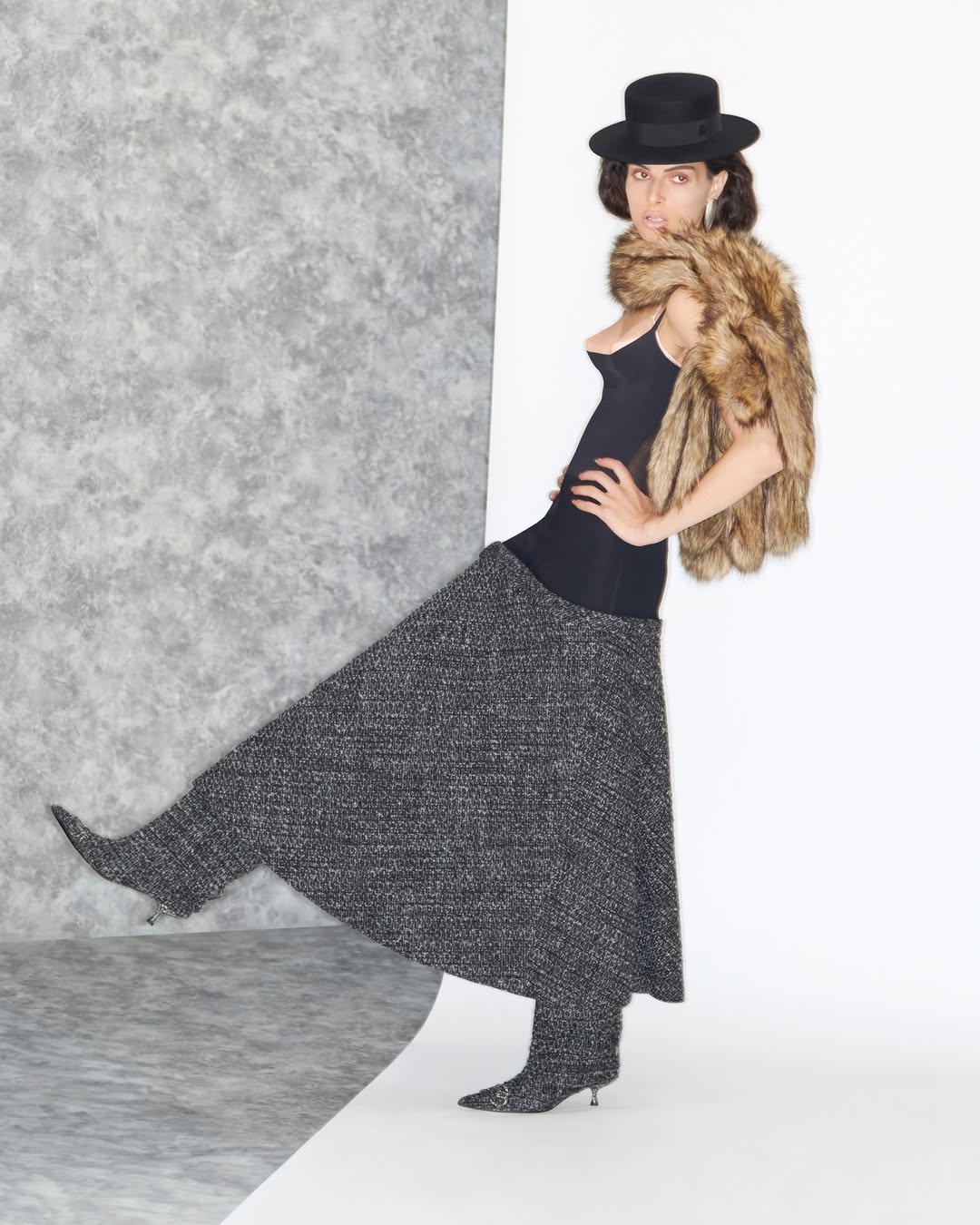 “In The Grey Lodge” shot by @shahramsaadat  and styled by @victoriasekrier for @thetravelalmanac 

digital capture and retouching by @granondigital 

hair by @sarahjopalmer 
make-up by @beccawordingham 
manicure by @alexfeller 
movement director @paulsadot 
talent / model @louseri0t and @anouksmits__ 
set design by @natturnbull 
casting by @jesuiscasting 
production by @tannservices 

creative director @paul.kominek 
executive director @bertmartirosyan 
art director @mathieu.meyer 
studio manager @augustaamurri