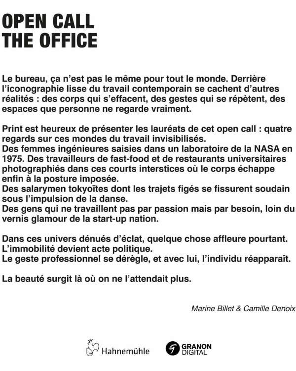 OPEN CALL. THE OFFICE
