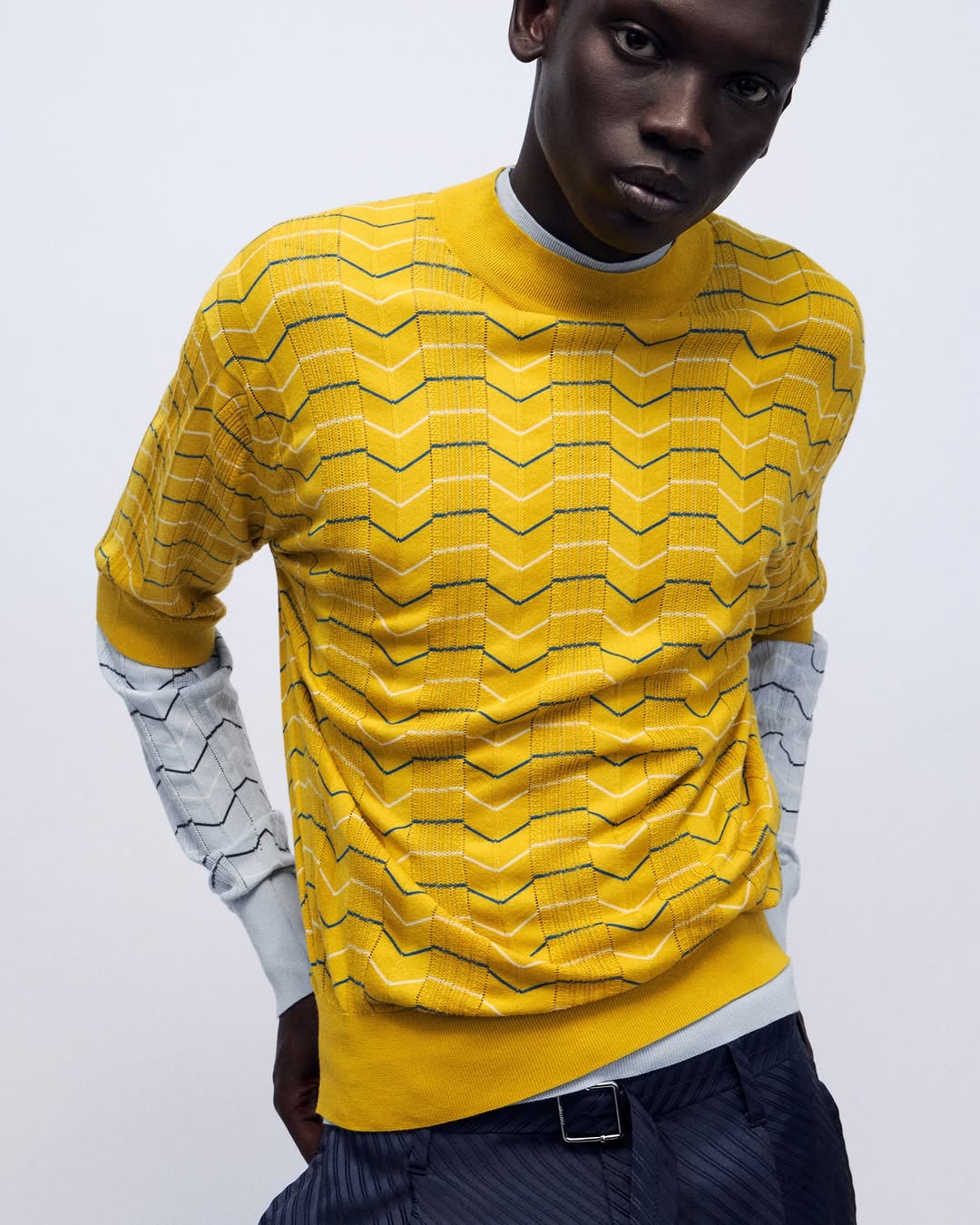 Spring Summer 2027 Menswear, @lanvin unveils a capsule collection in collaboration with historic British knitwear maker @johnsmedleyknitwear documented by @mariedeteneuille

#LANVIN #johnsmedley