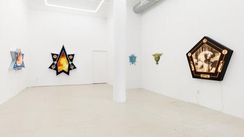 Nina Hartmann, ESP Star (Diagram I), 2026. Acrylic...