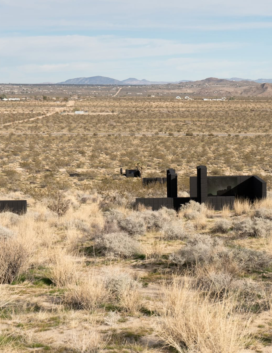 An-My Lê’s "Way Station" installation in Joshua...