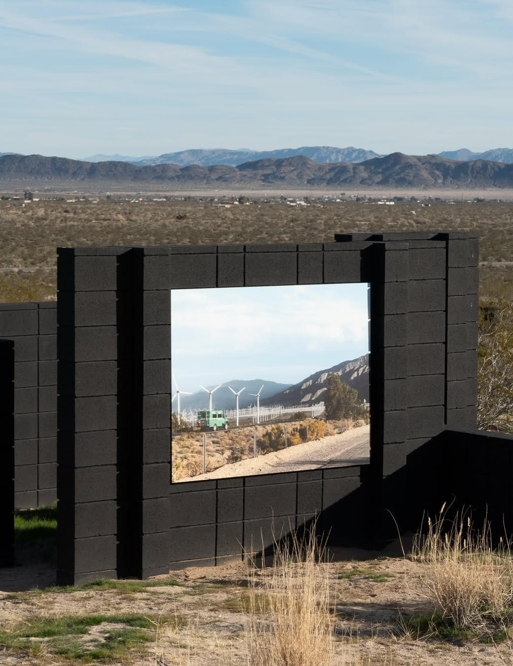 An-My Lê’s "Way Station" installation in Joshua...