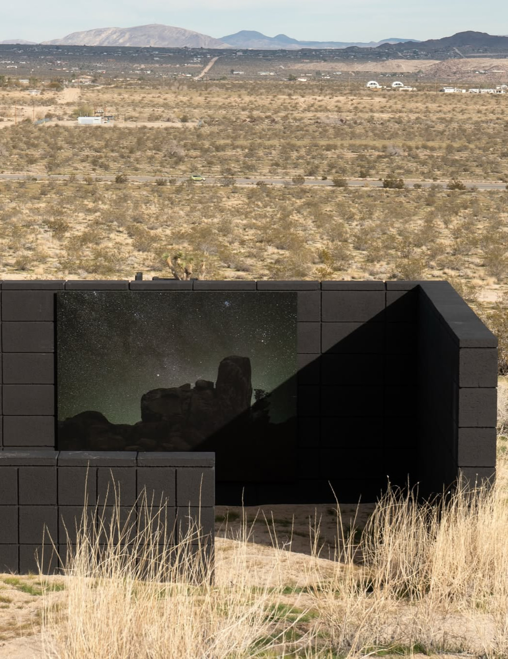 An-My Lê’s "Way Station" installation in Joshua...