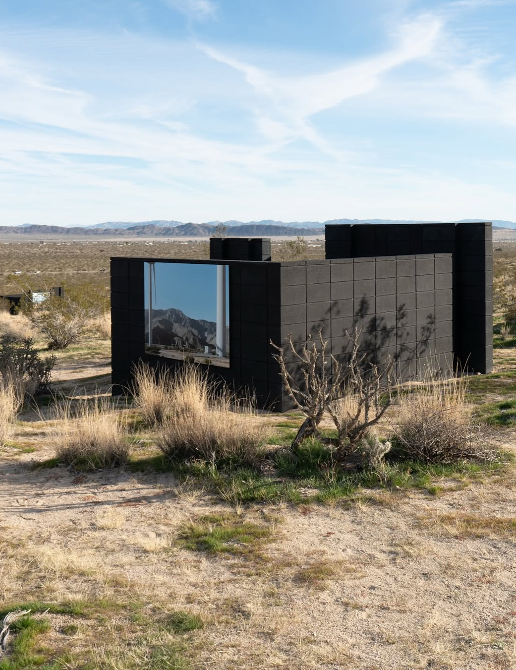 An-My Lê’s "Way Station" installation in Joshua...
