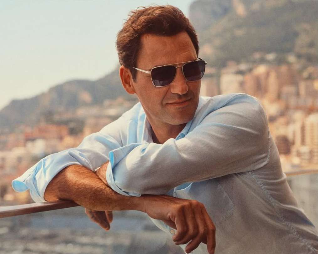 Gregory Harris X Roger Federer for Oliver Peoples Oct. 25