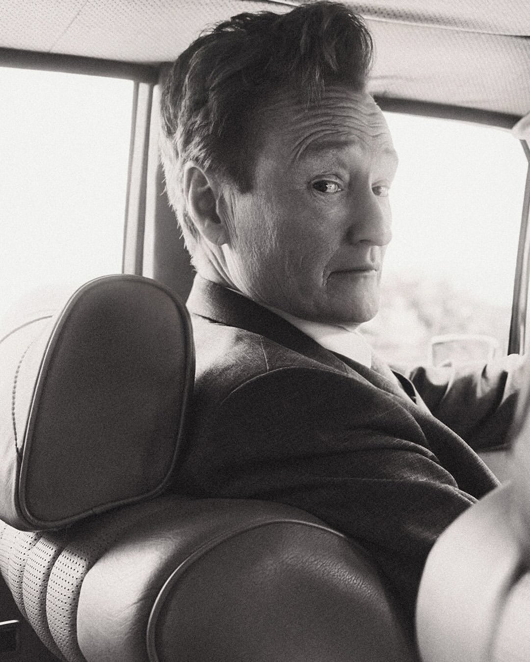 Guy Aroch X Conan O’Brien for The Hollywood Reporter Mar. 26