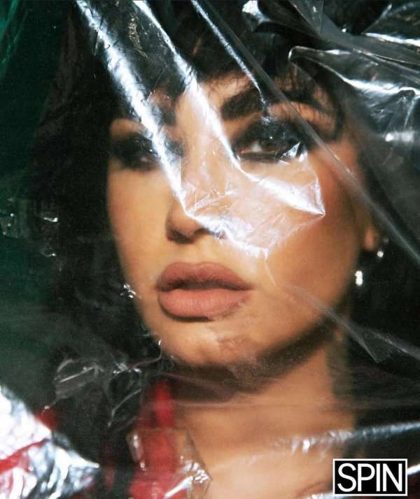 @ddlovato cover story for @spinmag 📸