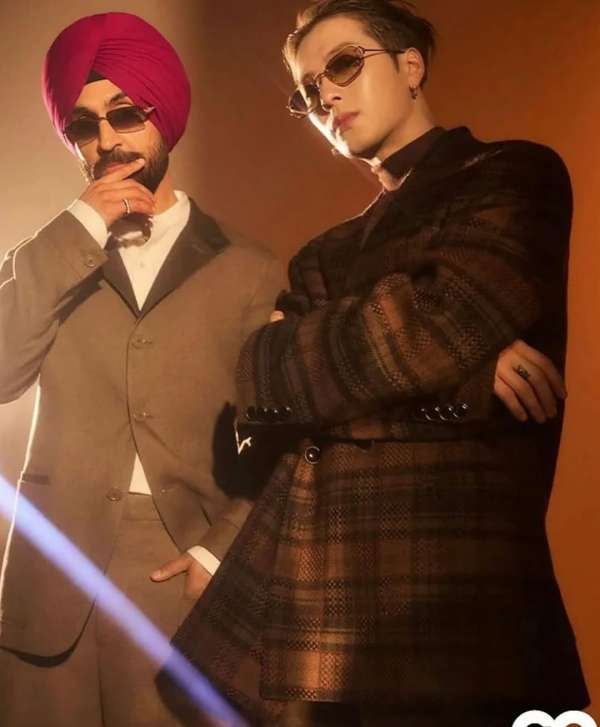International pop stars @diljitdosanjh and ...