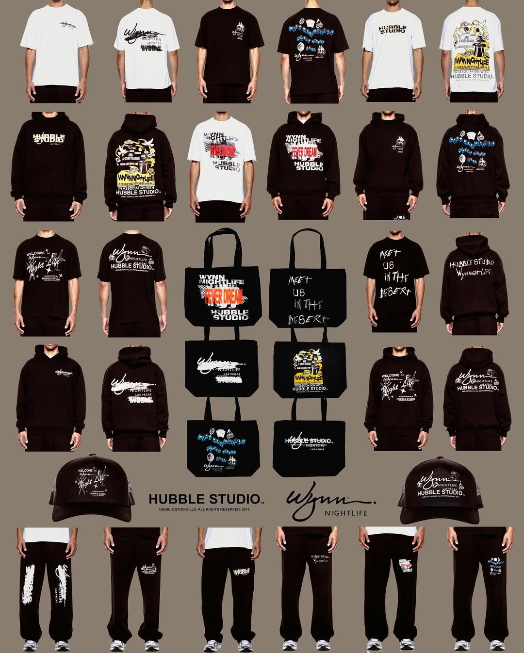 The wait is almost over—full collection releasing WED. OCT 15 

Shop.WynnSocial.com 

#WynnNightlife #HubbleStudio