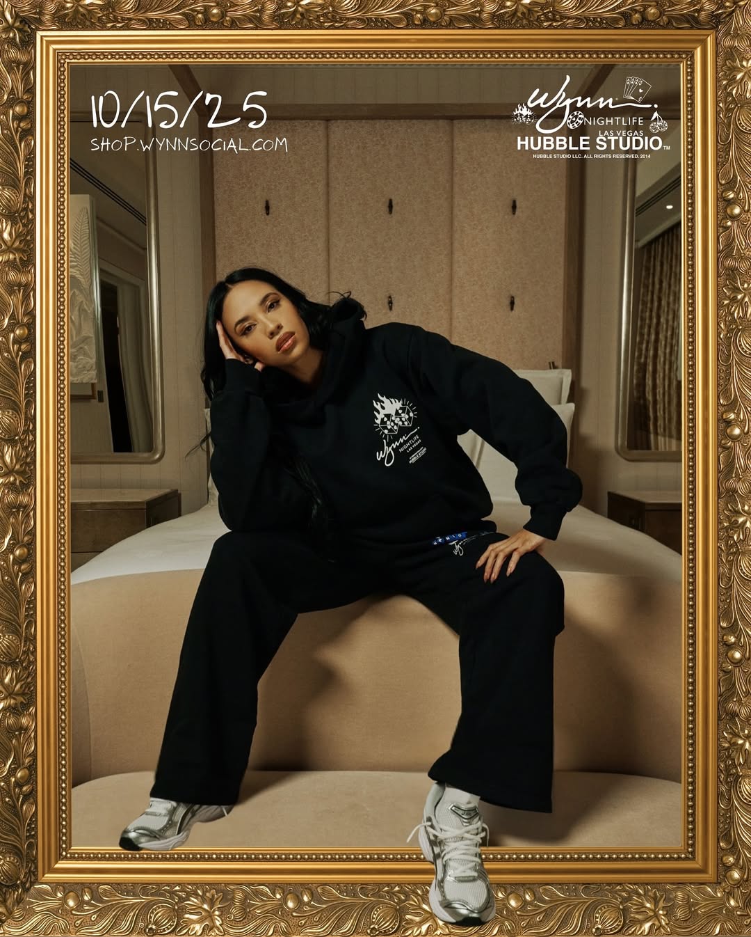 The wait is almost over—full collection releasing WED. OCT 15 

Shop.WynnSocial.com 

#WynnNightlife #HubbleStudio