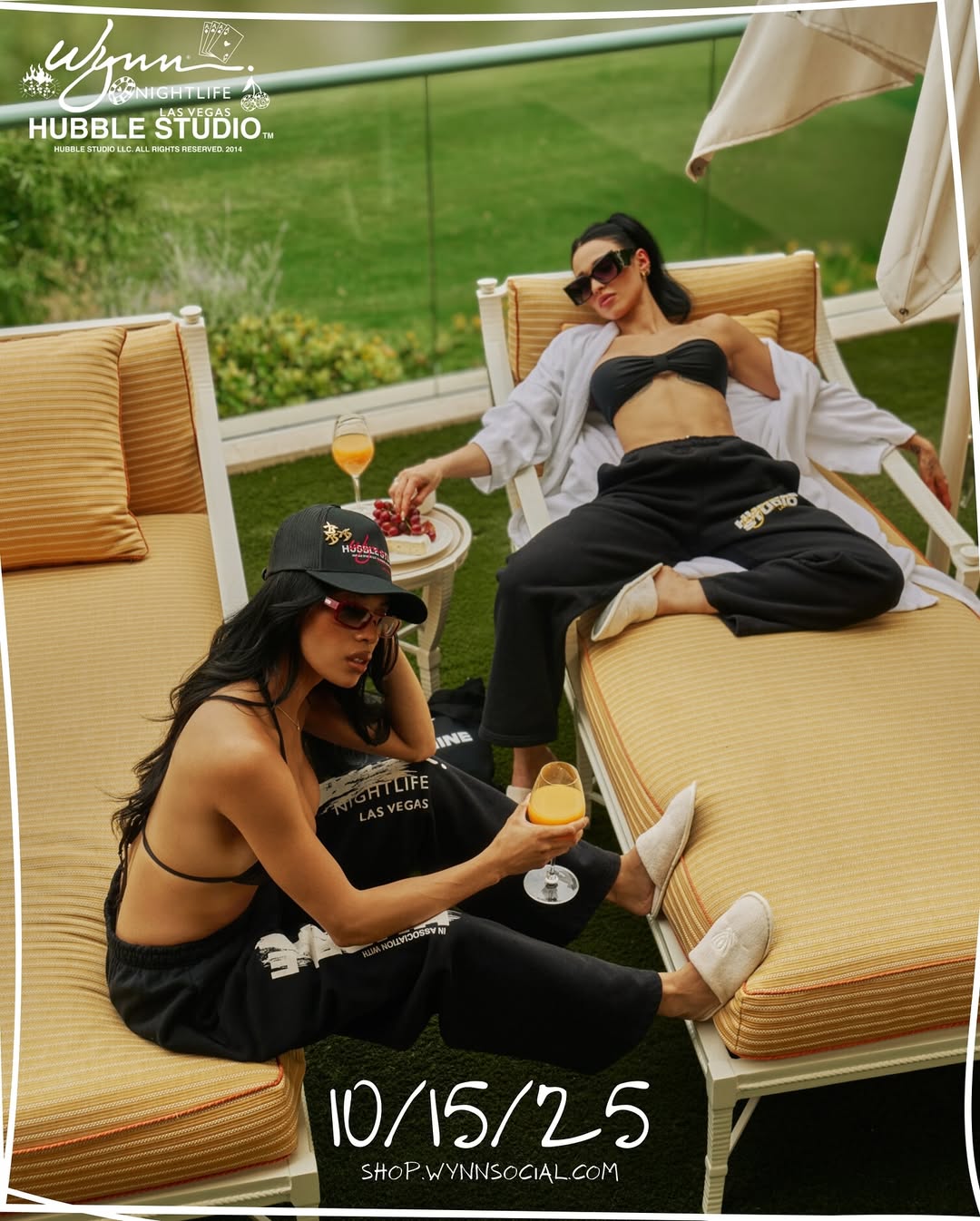 The wait is almost over—full collection releasing WED. OCT 15 

Shop.WynnSocial.com 

#WynnNightlife #HubbleStudio