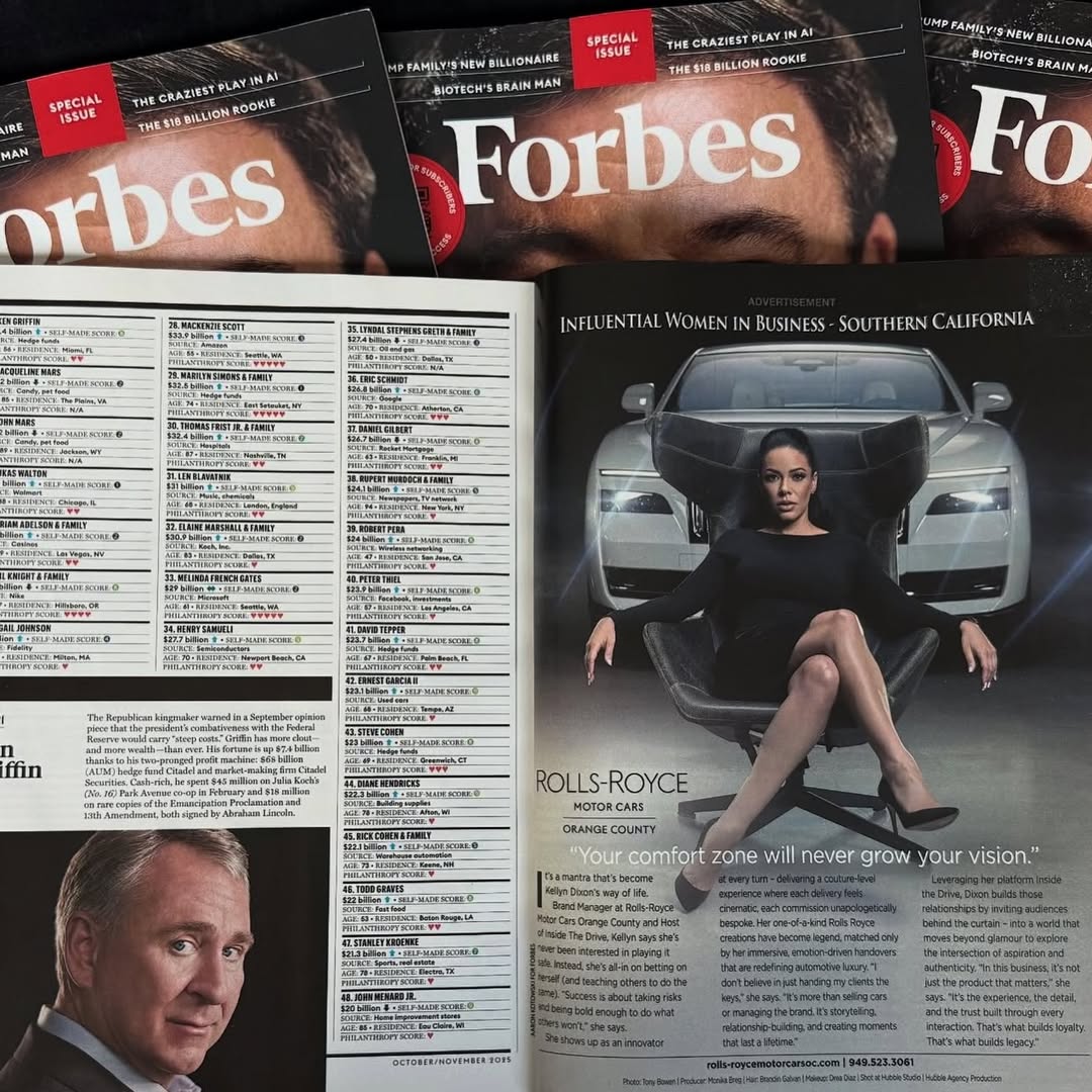 Rolls Royce Brand Manager @kellyndixon for 
Forbes: Influential Women in Business - Southern California. 
Shot at Hubble Studio. 

Photo: Tony Bowen @tonybeephoto
Producer: Monika Breg @projectmomo & Kristen Fischbeck @kristenfischbeck
Hair: Brandin Galvin @bpalestino
Makeup: Drea Diaz @_dreadiaz_