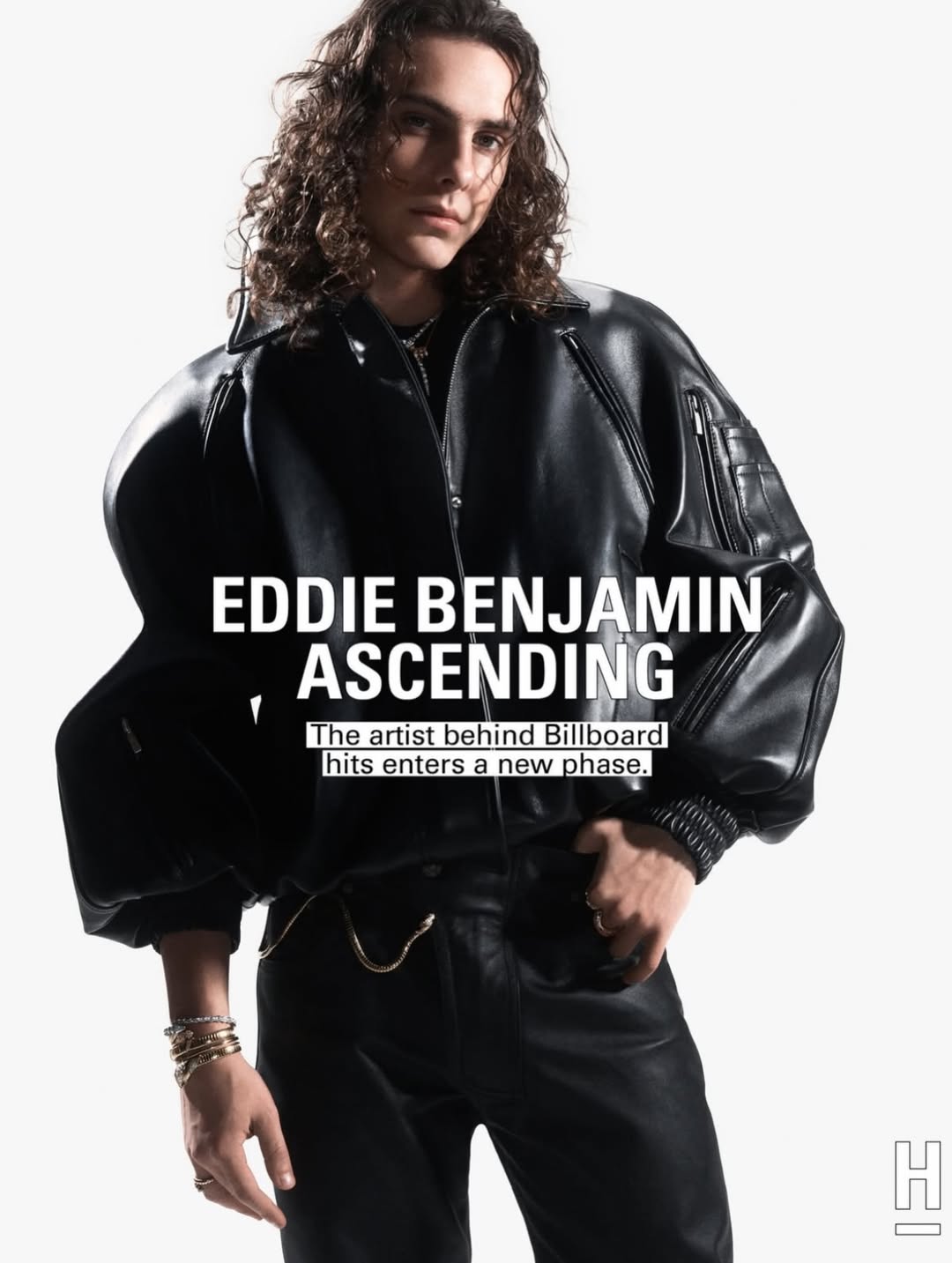 Eddie Benjamin, the Sydney native reshaping pop’s soundscape, track by Billboard charting track. After crafting hits and hooks for @justinbieber and @siamusic, the multi-instrumentalist is entering a new chapter as a genre bending solo act. Styled in @bvlgari. 

Shot at @hubblestudio 
Written by: @iamsamtracy
Video: @fennpaider /@matty.so
Stylist: @marcforne
Styling Team: @anaasotillo +@andrii.panasiukk
Hair: @remymoore
Skin: @creaturecreative_
Manicurist: @meechynails
Production: @brandonzagha