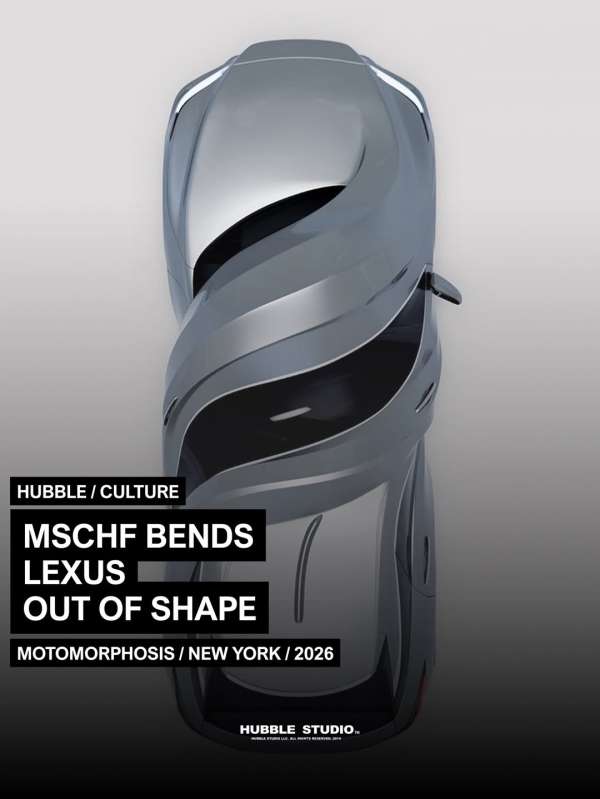 MSCHF bends Lexus out of shape.