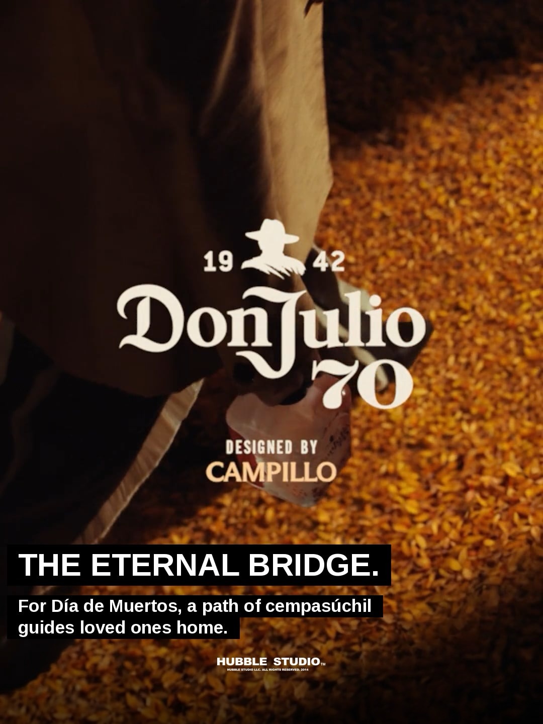 El Puente Eterno, filmed at Hubble Studio.

For Día de Muertos, Tequila Don Julio brings together Mexican designers Willy Chavarria and Patricio Campillo for a celebration of love, memory and the connections that remain.

Inspired by El Puente Eterno, Campillo designed the Don Julio 70 Añejo Cristalino Artist Edition bottle, while Chavarria stepped behind the camera to direct the film.

A meeting of fashion, film, culture and tradition, brought to life at Hubble Studio, Los Angeles.

@donjuliotequila × @newyorkwilly × @campillo_official

#HubbleStudio #WillyChavarria #DonJulio #PatricioCampillo #DiaDeMuertos