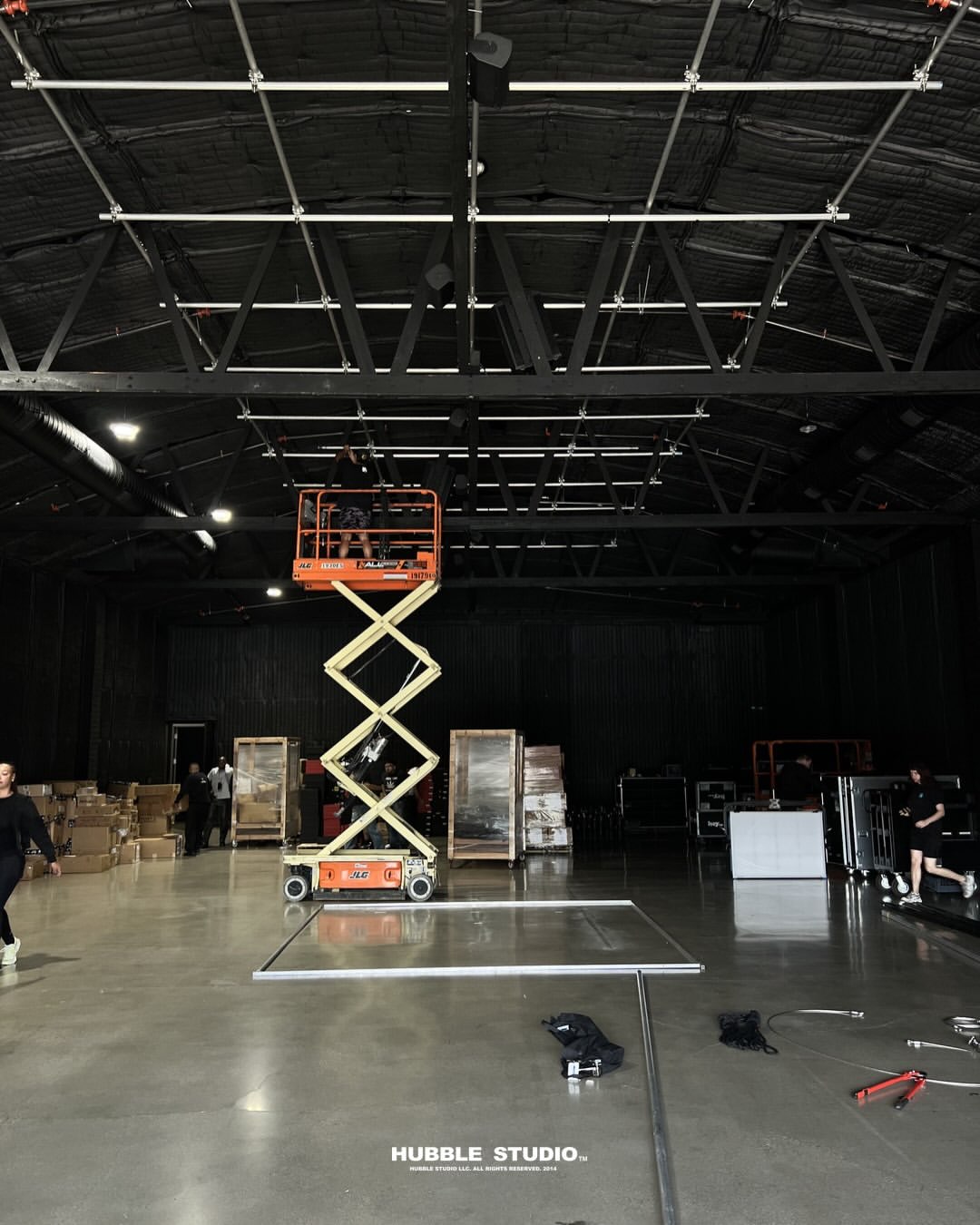 A glimpse into the everyday at Hubble Studio. The ...