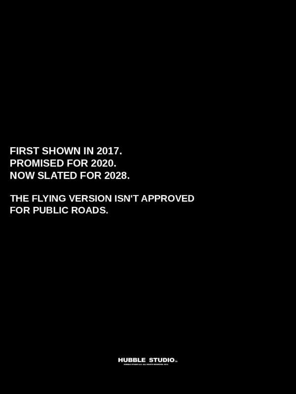 THE FUTURE JUST TOOK FLIGHT.