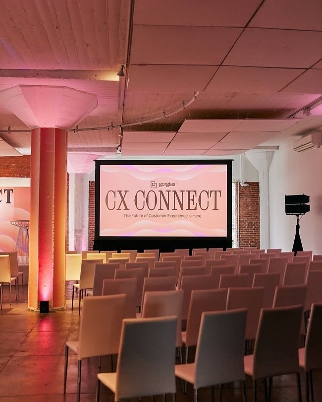 Gorgias CX Connect & Partner Day

#hudsonloft #hudsonloftevent #gorgias