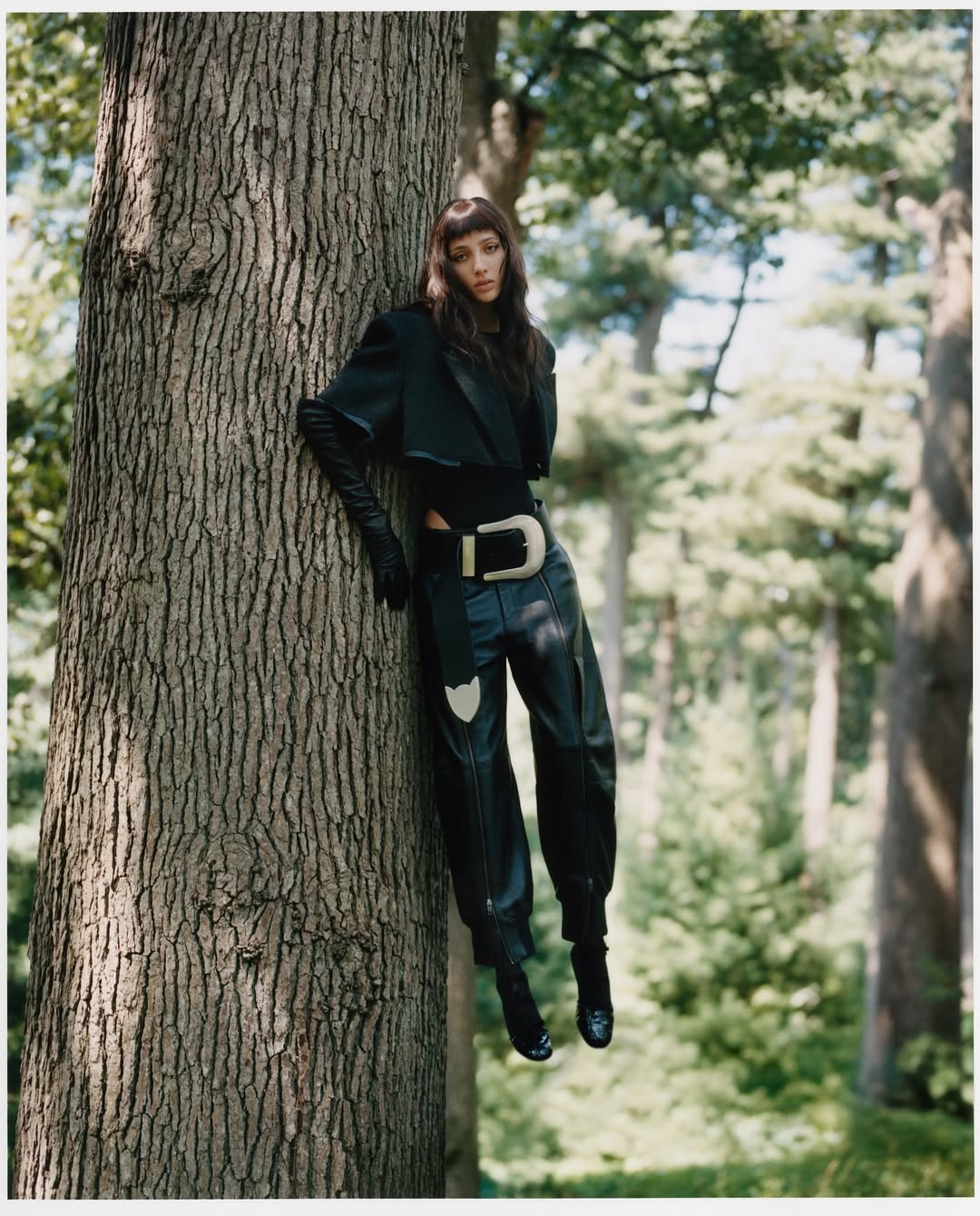 Yasmin for @rougefashionbook issue 17 cover 🌳
Model @yasminwijnaldum @thesocietynyc 
Photography @Javiercastan
Styling @cc_looo
Make up @ittts_sena
Hair @matthewsosnowski
Set design @jennykcorrea
Casting @justdriverocky @ikki_casting
Movement direction @dalelbacre
Production @ana.stass @tayjamesny @noted.collective
Retouch @theblackroomstudio
EIC @lilychoo707
Thanks @lizabarlow 🖤