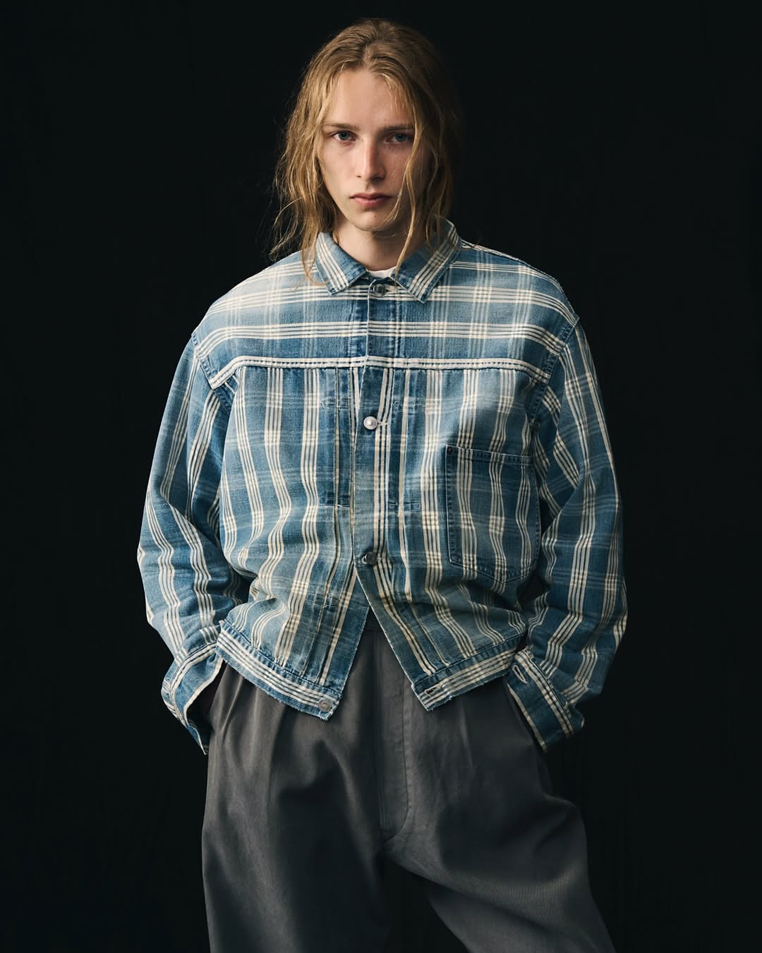 @a.presse_ 2026 with @cosmevoisin from @successmodels 
Photography by @mitsuo_okamoto 
Styling by Haruhisa Shirayama
Hair by @tomohiroohashihair 
Casting by @ikki_casting 
Thanks @norikoishizaka