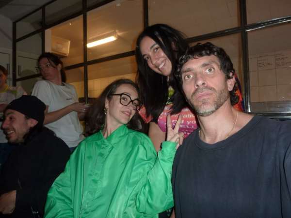 At the table, asked all our guest to take a...