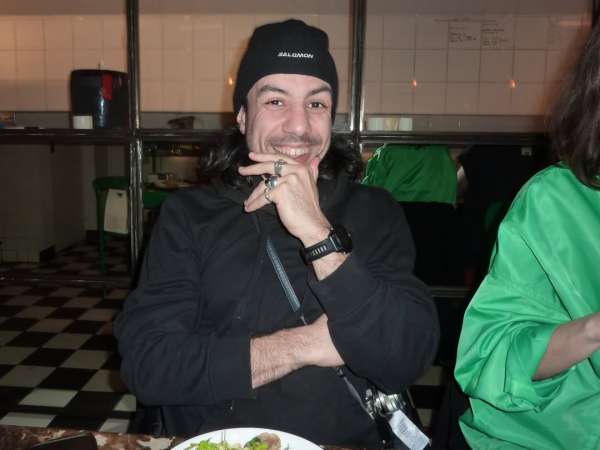 At the table, asked all our guest to take a...