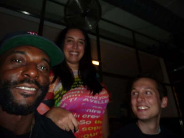 At the table, asked all our guest to take a...