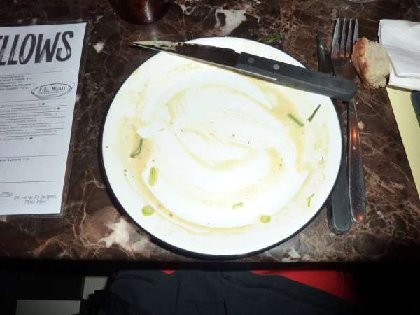 At the table, asked all our guest to take a...