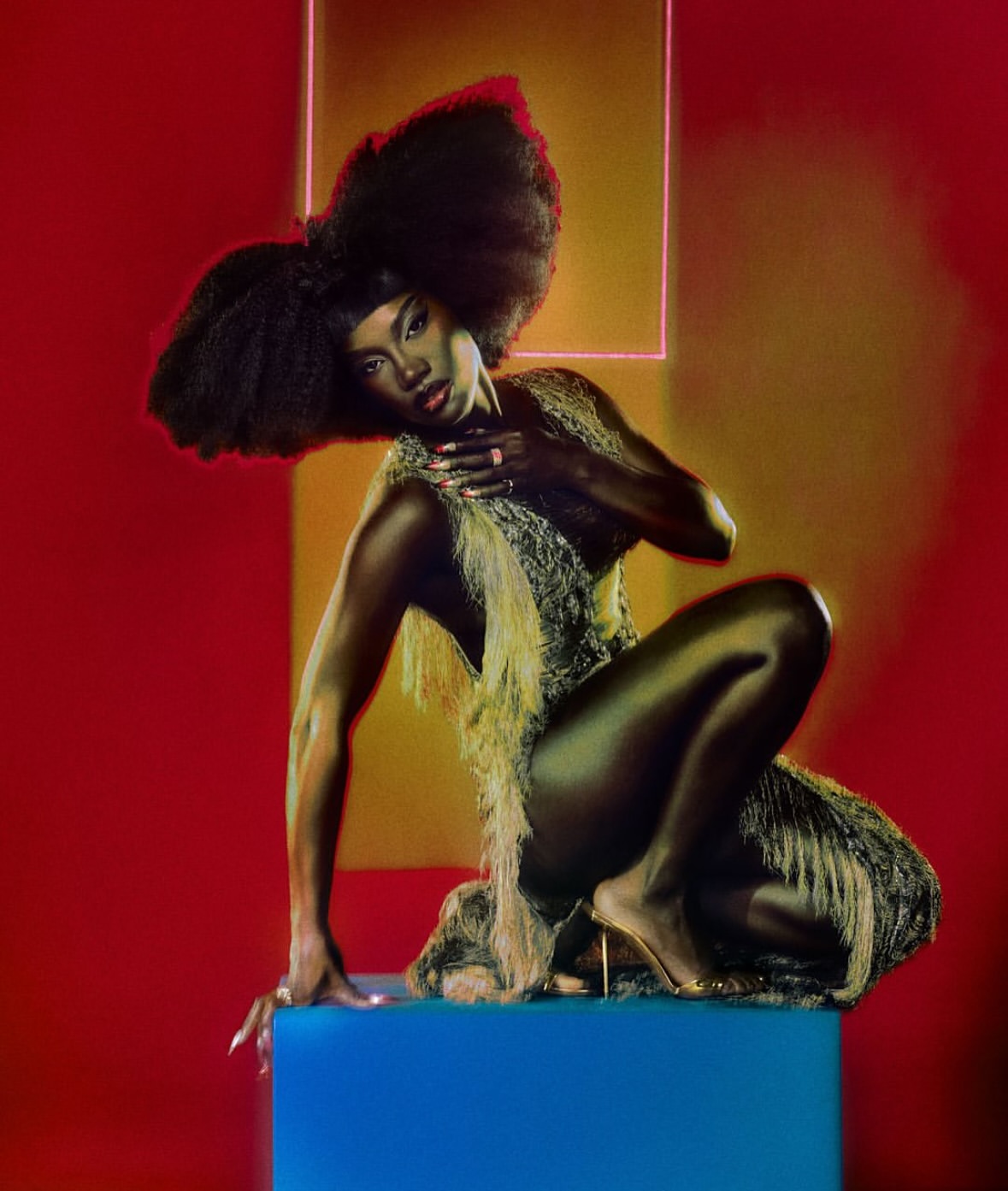 A breathtaking portrait of transformation and power. @Doechii channels icons across time while remaining entirely herself in this visionary cover by @elizavetaporodina for @britishvogue.
•••
#repost @elizavetaporodina The absolute genius chameleon @doechii seamlessly timetravelling between Diana Ross and Rodin, Sun Ra’d chromatic afterburn and Grace Jones geometry, all that while effortlessly staying her fierce self for the cover of @britishvogue!
@Doechii wears a dress by @Versace, ear cuff (worn as ring) by @Dior and rings by @VanCleefArpels and @DeBeersOfficial, photographed by
@ElizavetaPorodina and styled by @Stella_Greenspan, with hair by @JawaraW, make-up by @|AmJamalScott, nails by @AllHailThyNail, set design by @AvaVillafane and production by @CircadianPictures for the August 2025 issue of @BritishVogue.