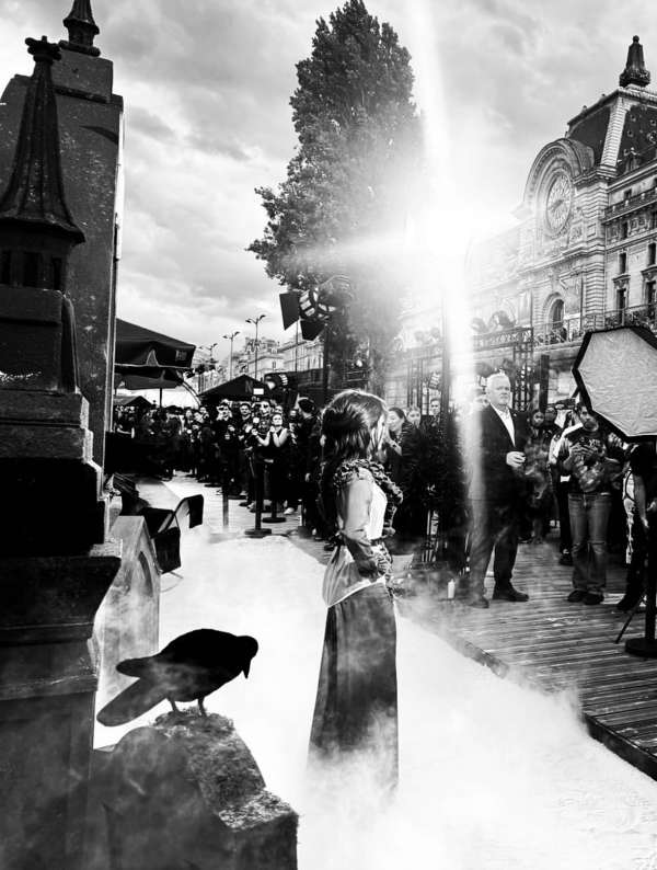 A touch of mystery and elegance unfolds und...