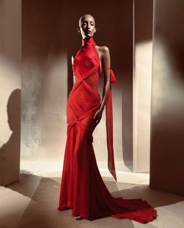 A bold vision where art and fashion merge i...