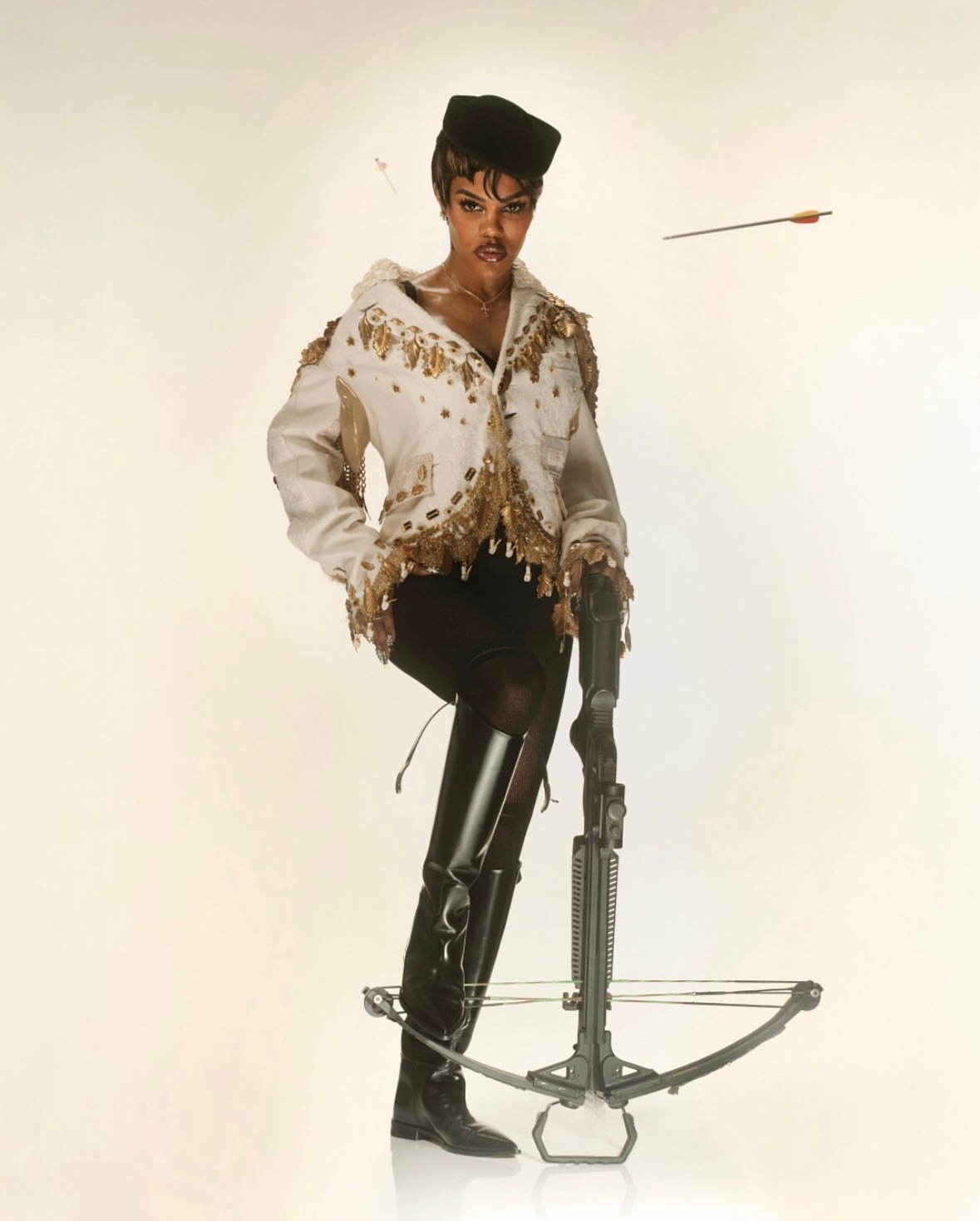 For its latest digital cover, i-D celebrates Teyana Taylor, a true force of nature. Actress, dancer, director, choreographer, model, mother, and superstar, she steps into her most powerful year yet with four major films and the release of Escape Room, a daring 22-track visual album that marks her triumphant return to music on her own terms. Bold, complex, and unstoppable, she is redefining what it means to own your story.

Photographed by @jason_nocito_studio
Styled by @thetrillestb
Hair @jadisjolie
Makeup @raisaflowers
Nails @byjuanalvear
Set Design @rosie_turnbull
Props Designer @objet_demarco
Location @industriasuperstudio
Production @themorrisongroup
Post Production @asger_carlsen
Written by @_lakinimani