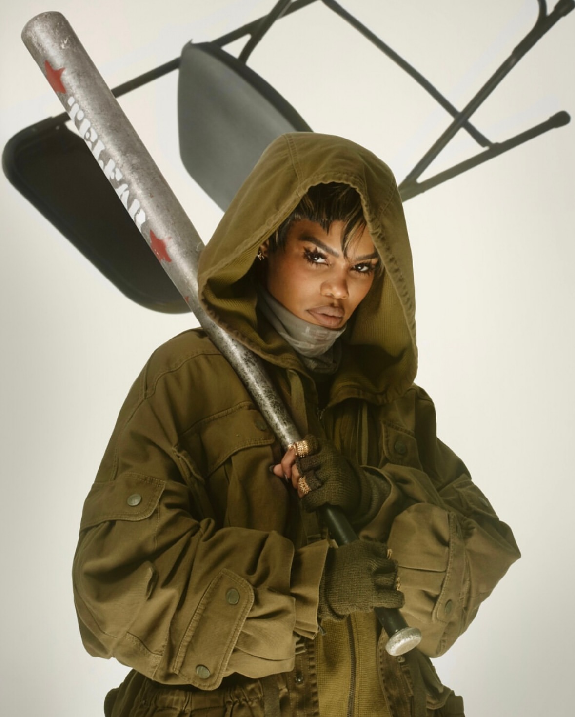 For its latest digital cover, i-D celebrates Teyana Taylor, a true force of nature. Actress, dancer, director, choreographer, model, mother, and superstar, she steps into her most powerful year yet with four major films and the release of Escape Room, a daring 22-track visual album that marks her triumphant return to music on her own terms. Bold, complex, and unstoppable, she is redefining what it means to own your story.

Photographed by @jason_nocito_studio
Styled by @thetrillestb
Hair @jadisjolie
Makeup @raisaflowers
Nails @byjuanalvear
Set Design @rosie_turnbull
Props Designer @objet_demarco
Location @industriasuperstudio
Production @themorrisongroup
Post Production @asger_carlsen
Written by @_lakinimani