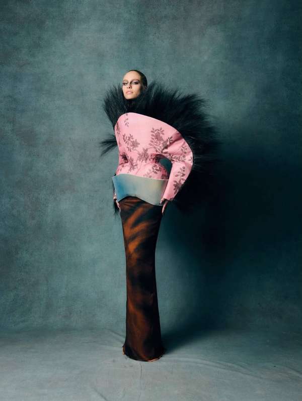 An enchanting moment where fashion rises be...