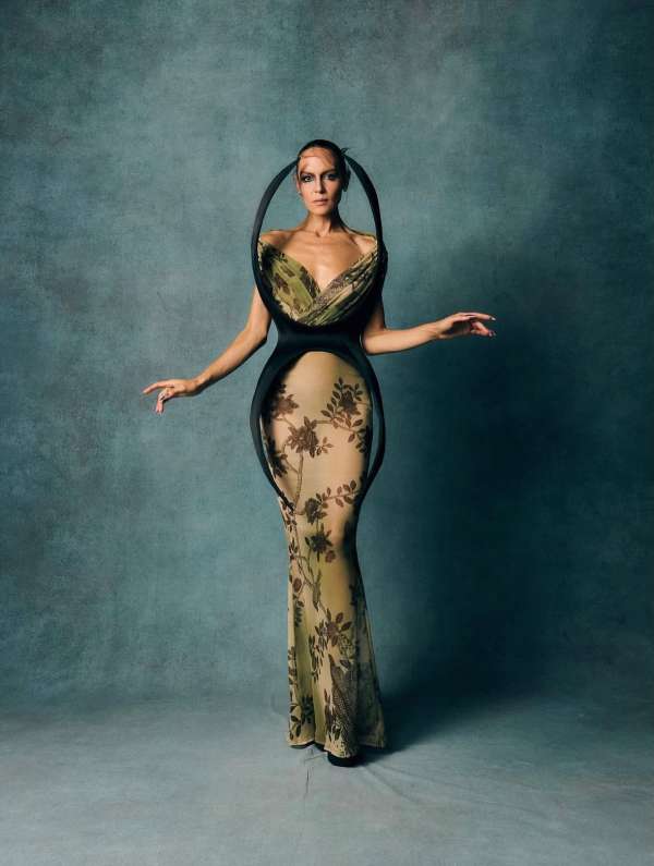 An enchanting moment where fashion rises be...
