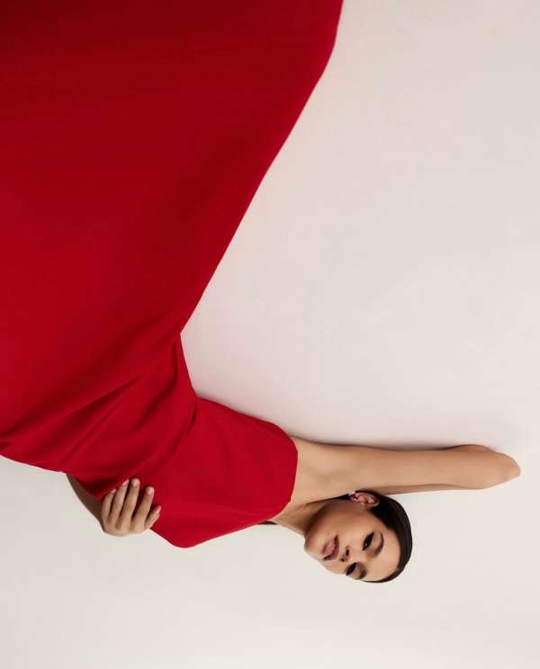 A vision of pure elegance captured in an un...