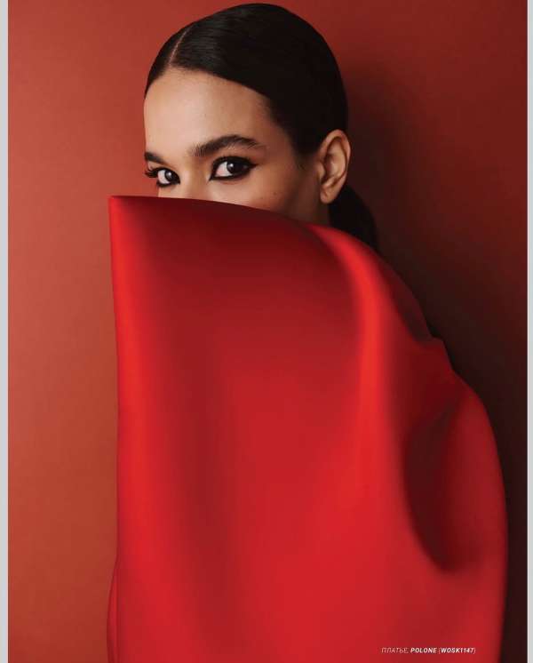 A vision of pure elegance captured in an un...