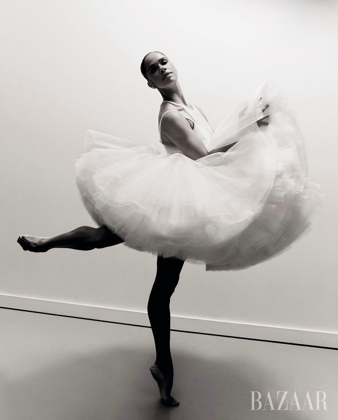 Grace becomes power. The art of defying limits, beautifully.

•••
#repost

@harpersbazaarus When @mistyonpointe became the first Black female dancer to be promoted to principal at ABT in 2015, it was a barrier-breaking milestone that reverberated far beyond the barre. Now she’s retiring from the only company she’s ever known but she’s still raising the bar. At the link in bio, our November digital cover star opens up about life after ballet.
-
Photography: @lorenzschmidl
Styling: @alexdelifer
Story: @themarshian
Hair: @naivashaintl
Makeup: @killahcamz
Manicure: @yukotsuchihashi