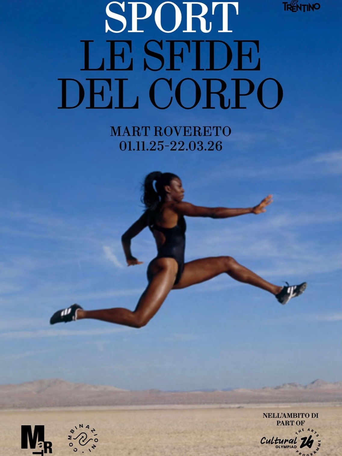 Six iconic photographs by Fabrizio Ferri shine in the exhibition “Sport. Challenging the Body” at MART Rovereto in Italy from November 1st 2025 to March 22nd 2026.

A celebration of the body in motion and repose, between myth and modernity. 

Strength, grace, and human fragility captured through the artist’s unmistakable gaze.

MART Rovereto
Curated by Antonio Calbi and Daniela Ferrari

#FabrizioFerri #MART #Rovereto #SportChallengingTheBody #ArtExhibition #Photography #ArtAndSport #FerriVision #ContemporaryArt #ItalianPhotography