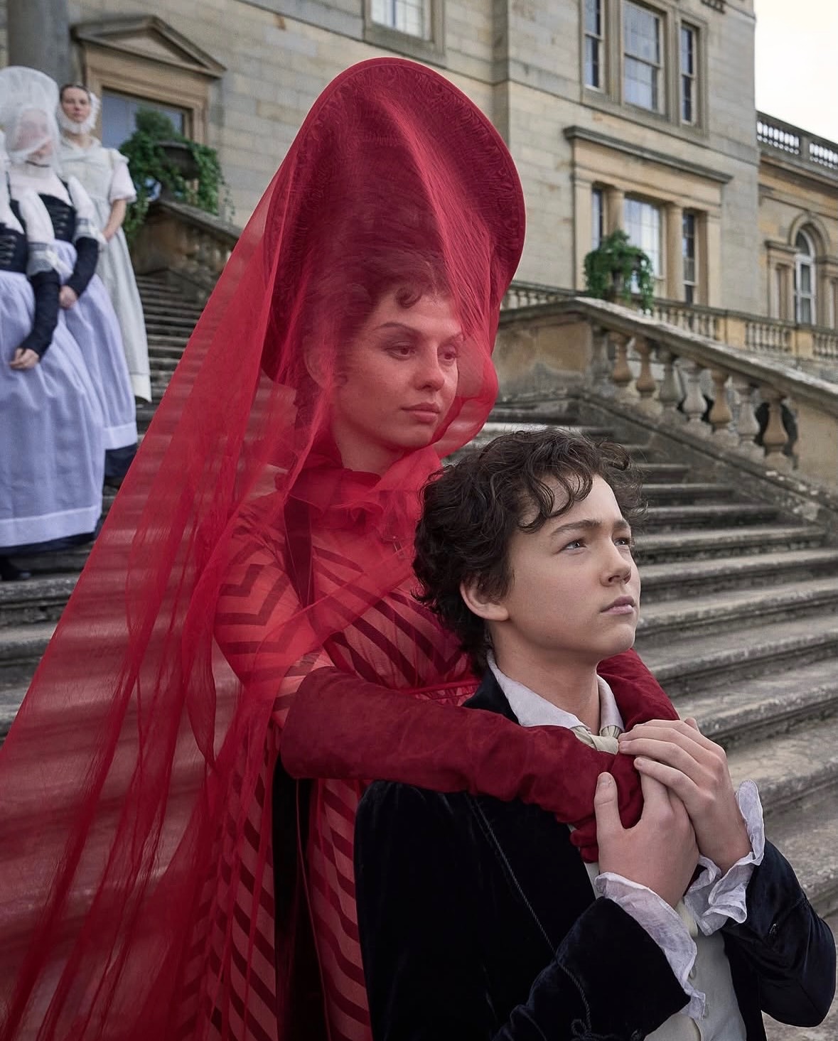 A haunting beauty wrapped in light and shadow.

•••
#repost

@wmag Guillermo del Toro’s #Frankenstein is a visual feast, thanks in part to costume designer @katehawleycostume’s sumptuous, jewel-toned creations. “We looked at a lot of Caravaggio paintings,” Hawley says. “We talked a lot about color and light” especially the challenge of maintaining vibrancy in a candlelit world. As Elizabeth, Mia Goth wears richly hued gowns that blaze against the gray Victorian London backdrop, including a spellbinding malachite-inspired dress that glows like a living gemstone. Her wardrobe shines even brighter with @tiffanyandco pieces, among them an archival scarab necklace that echoes Elizabeth’s reverence for all living creatures. At the link in bio, Hawley breaks down the inspirations and painstaking work behind the film’s unforgettable looks from the monster’s wolf coat to Elizabeth’s blood-soaked wedding dress. Have you watched?
-
@netflix