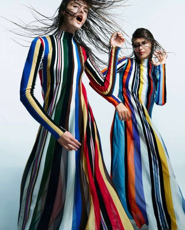 Fashion becomes a story told through light,...