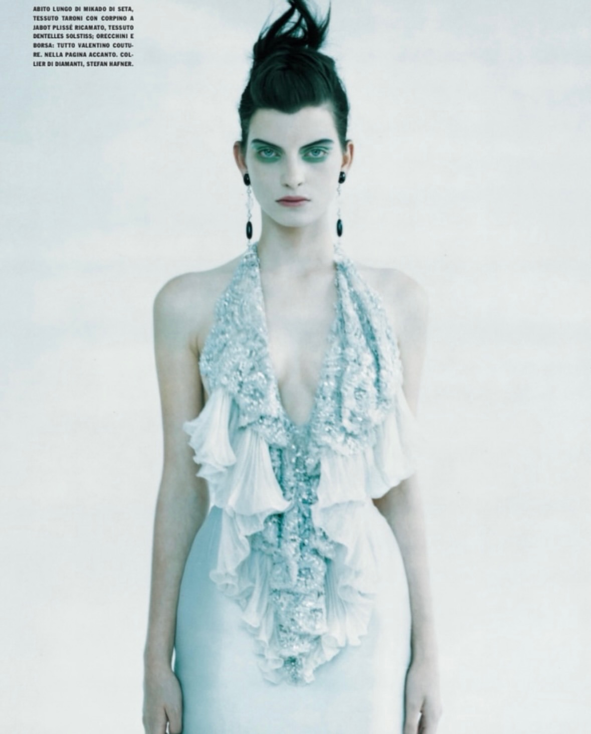 Valentino never just dressed the body. He shaped d...