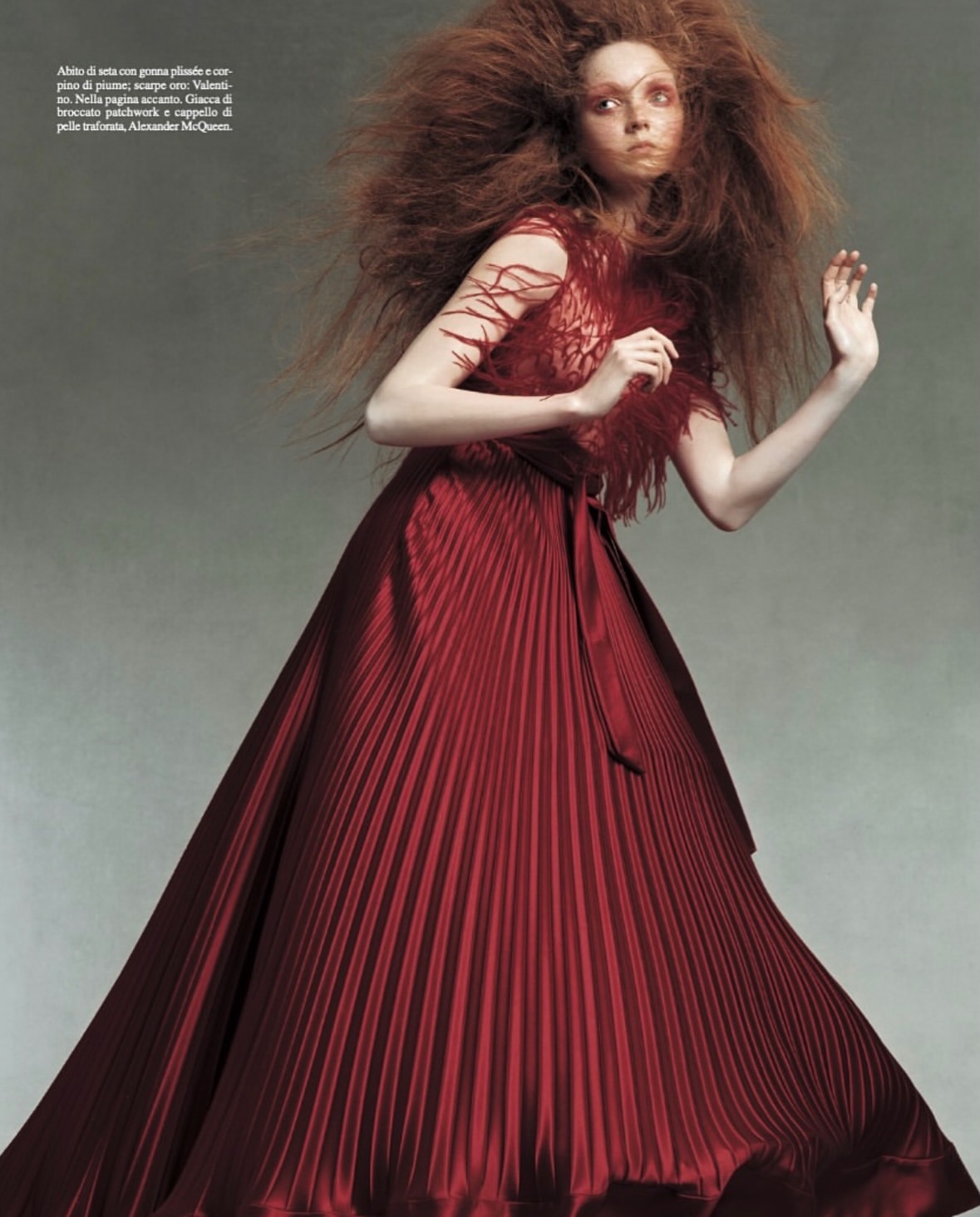 Valentino never just dressed the body. He shaped d...