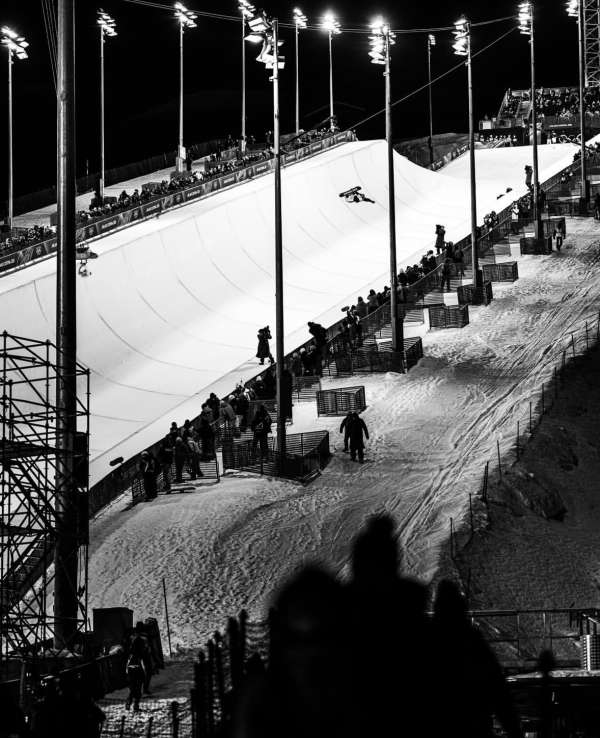 Olympic energy through a refined lens.