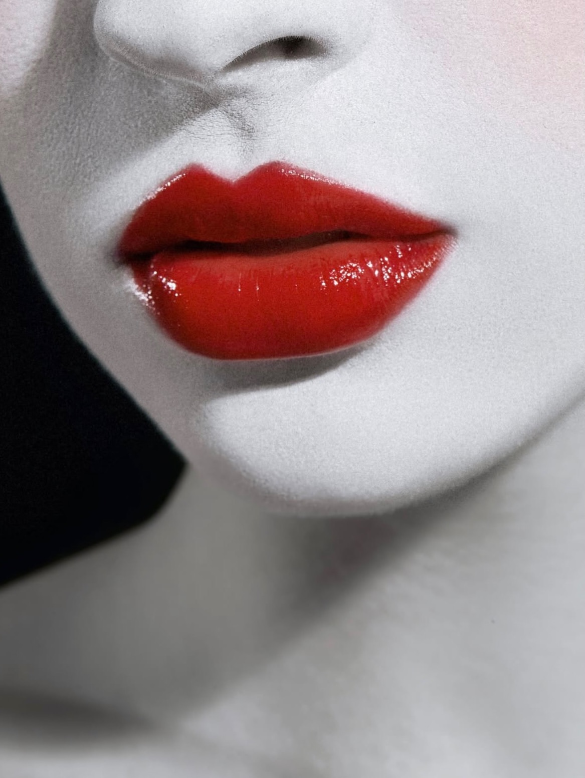 Beauty softens into something almost unreal