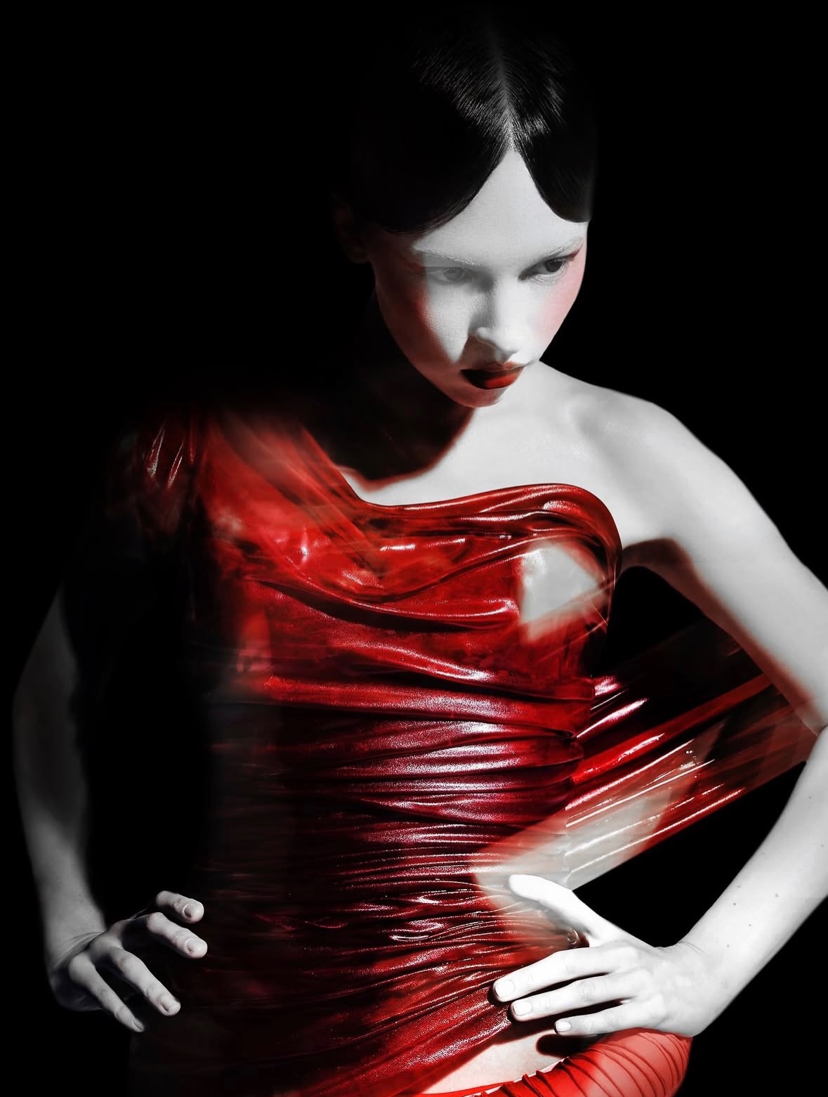 Beauty softens into something almost unreal