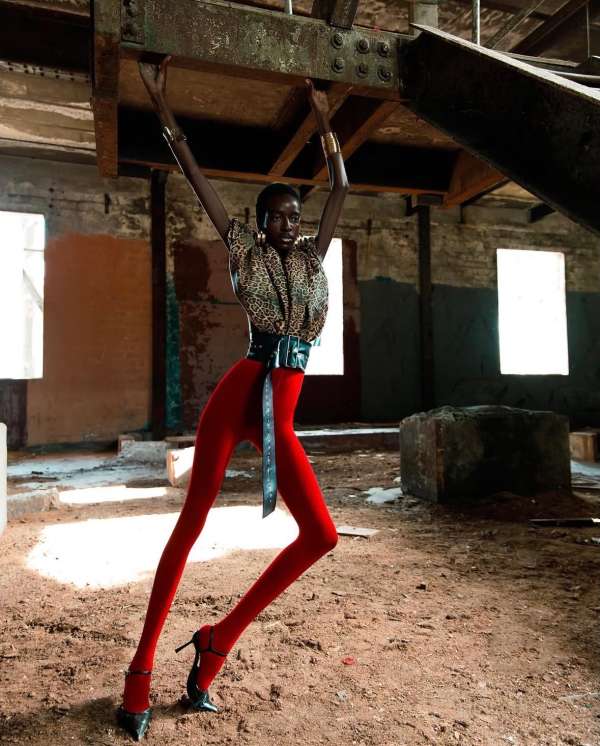 Fashion becomes alive when the moment is fe...