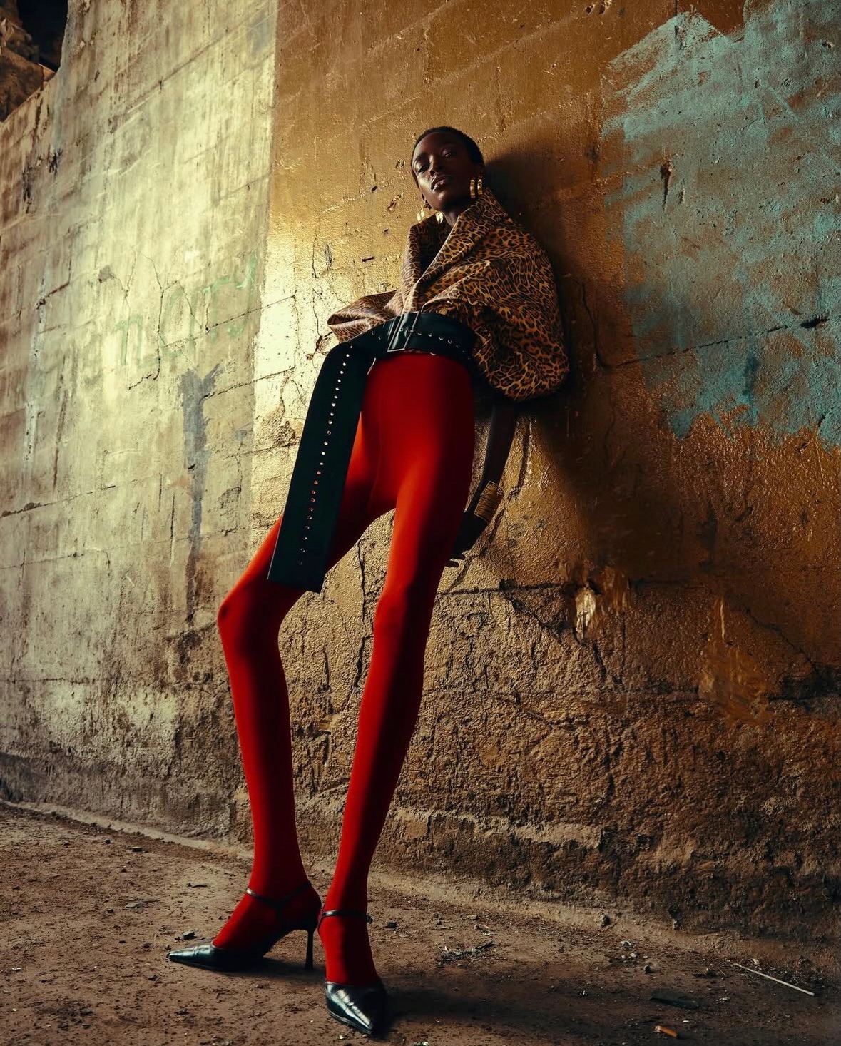 Fashion becomes alive when the moment is felt befo...