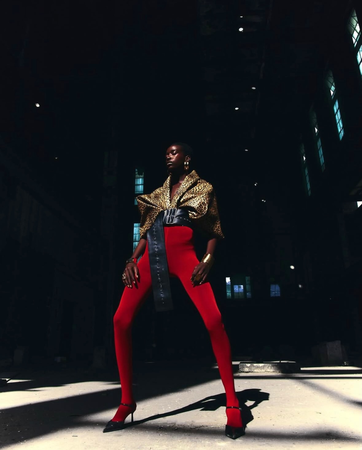 Fashion becomes alive when the moment is felt befo...